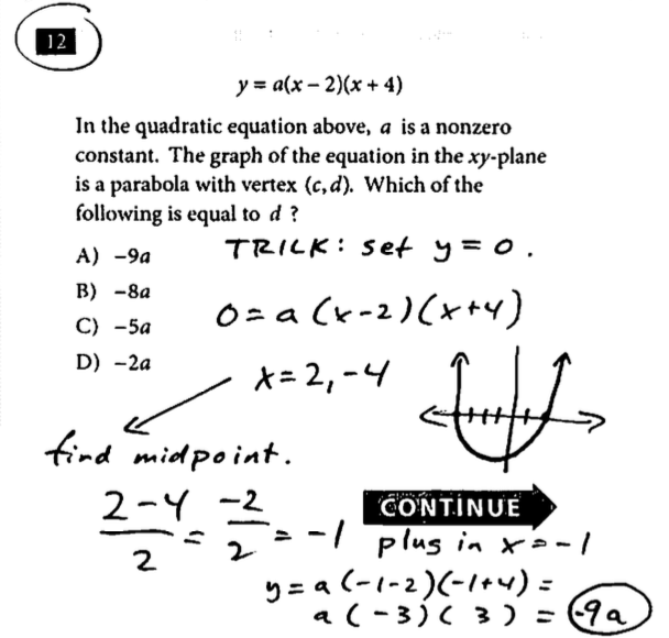 A Full List of Required Math Formulas and Concepts for the SAT and PSAT